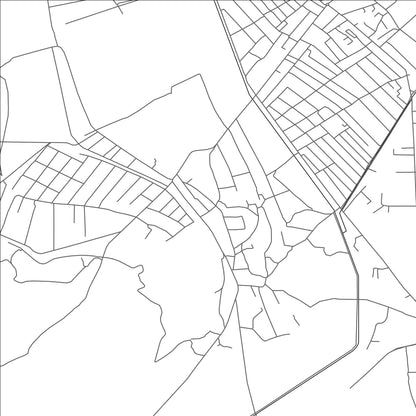 ROAD MAP OF KYZYL-JOL, KYRGYZSTAN BY MAPBAKES