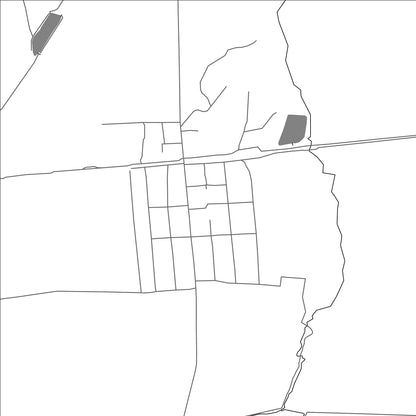 ROAD MAP OF MALOVODNOYE, KYRGYZSTAN BY MAPBAKES