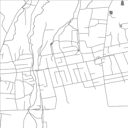 ROAD MAP OF NOVONIKOLAYEVKA, KYRGYZSTAN BY MAPBAKES