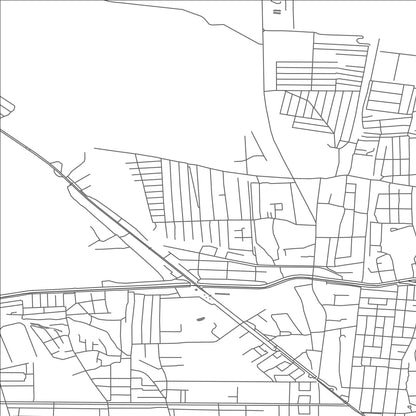 ROAD MAP OF PRIGORODNOYE, KYRGYZSTAN BY MAPBAKES