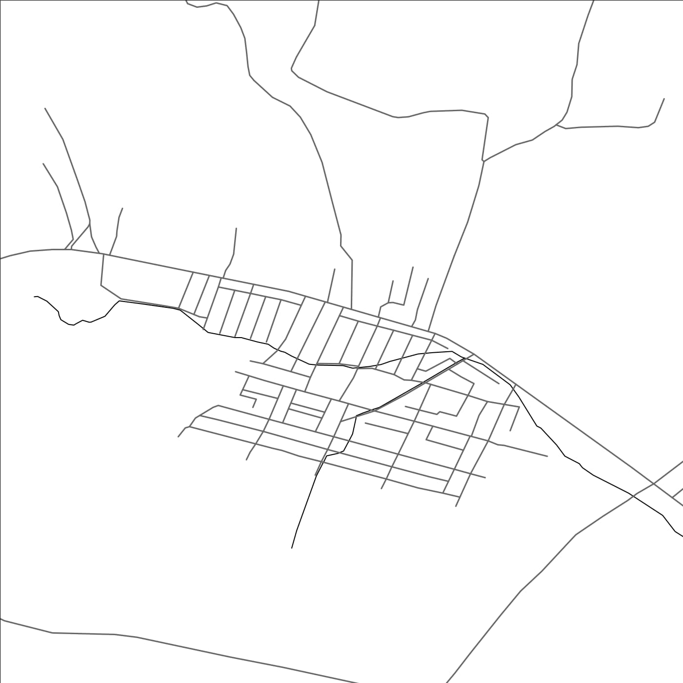 ROAD MAP OF SHORO-BASHAT, KYRGYZSTAN BY MAPBAKES