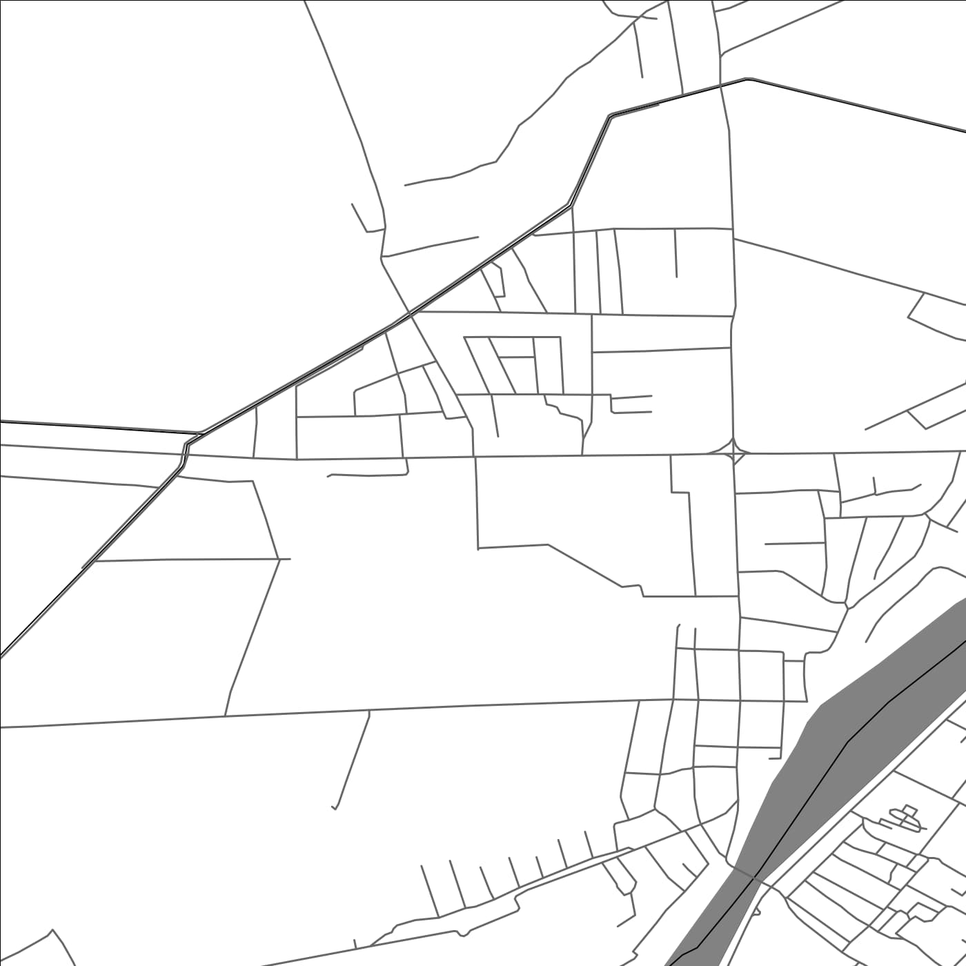 ROAD MAP OF SOVETSKOE, KYRGYZSTAN BY MAPBAKES