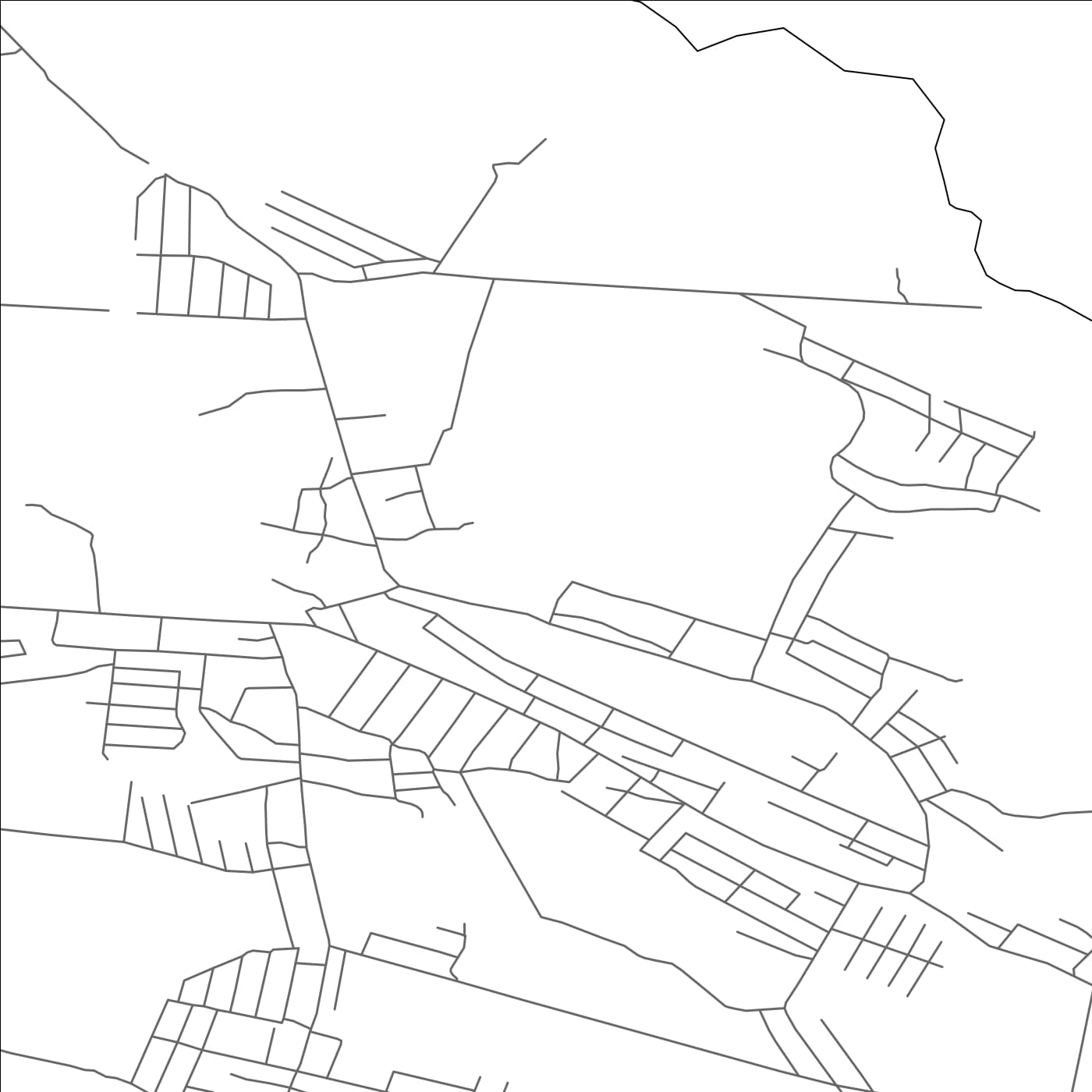 ROAD MAP OF TEPE-KORGON, KYRGYZSTAN BY MAPBAKES