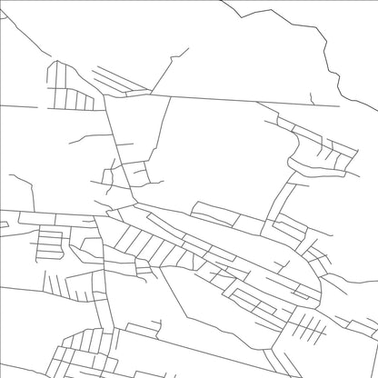 ROAD MAP OF TEPE-KORGON, KYRGYZSTAN BY MAPBAKES