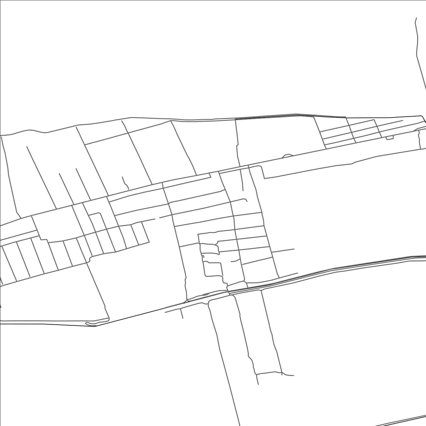 ROAD MAP OF TSENTRALNOYE, KYRGYZSTAN BY MAPBAKES