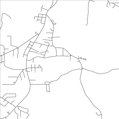 ROAD MAP OF BANKS SPRINGS, LOUISIANA BY MAPBAKES