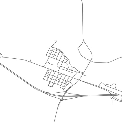 ROAD MAP OF BOYCE, LOUISIANA BY MAPBAKES