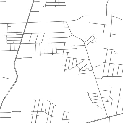 ROAD MAP OF BROWNFIELDS, LOUISIANA BY MAPBAKES