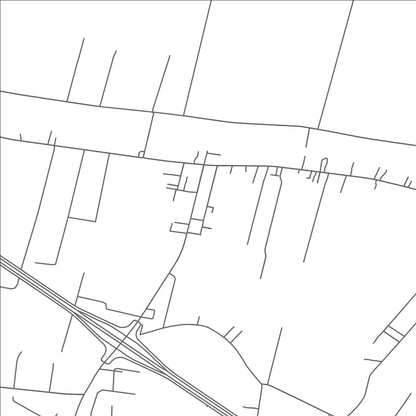 ROAD MAP OF CENTERVILLE, LOUISIANA BY MAPBAKES
