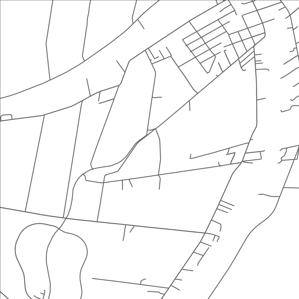 ROAD MAP OF CHARENTON, LOUISIANA BY MAPBAKES