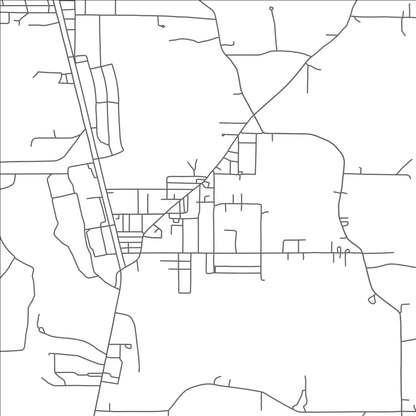 ROAD MAP OF CULLEN, LOUISIANA BY MAPBAKES