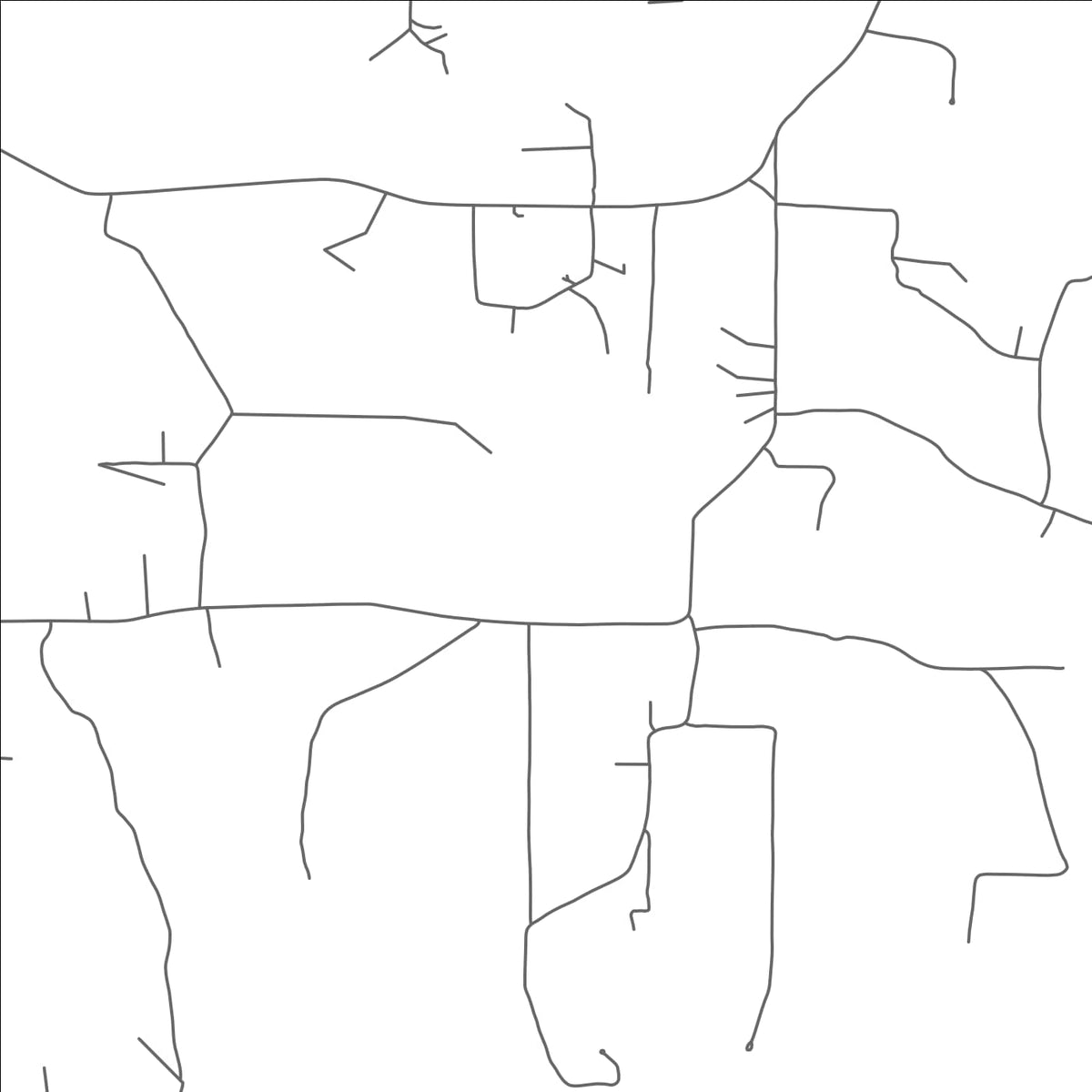 ROAD MAP OF DEVILLE, LOUISIANA BY MAPBAKES