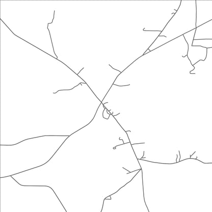 ROAD MAP OF DOWNSVILLE, LOUISIANA BY MAPBAKES