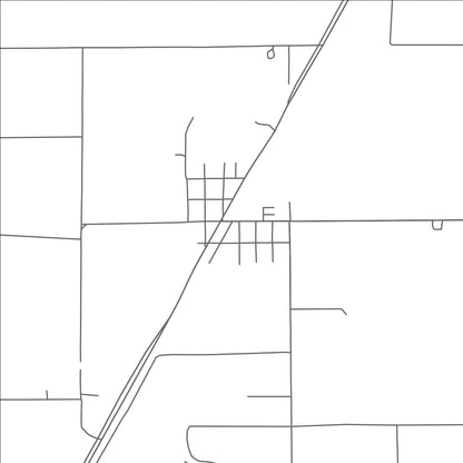 ROAD MAP OF FENTON, LOUISIANA BY MAPBAKES