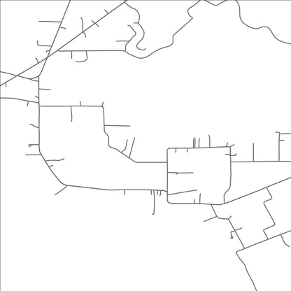 ROAD MAP OF FIFTH WARD, LOUISIANA BY MAPBAKES