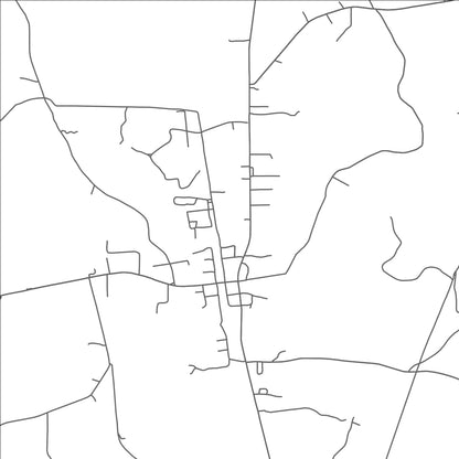 ROAD MAP OF FLORIEN, LOUISIANA BY MAPBAKES