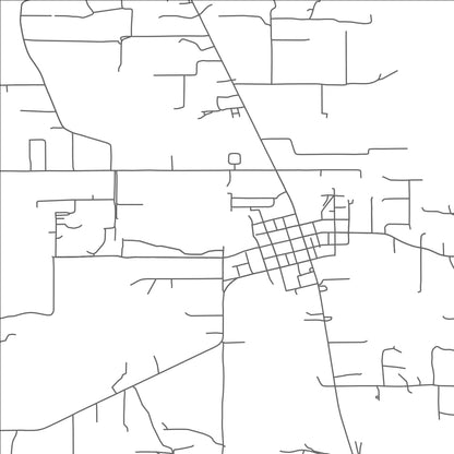 ROAD MAP OF FOLSOM, LOUISIANA BY MAPBAKES