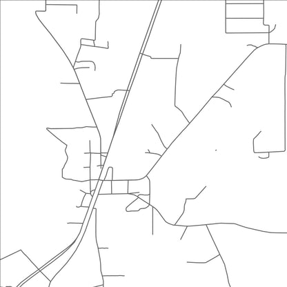 ROAD MAP OF FOREST HILL, LOUISIANA BY MAPBAKES