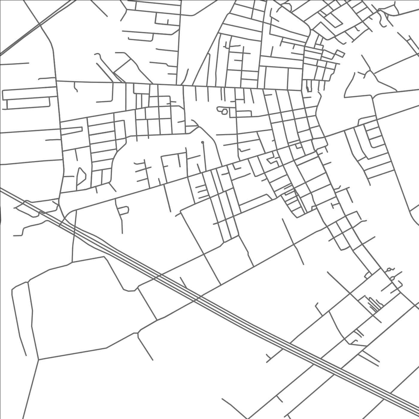 ROAD MAP OF FRANKLIN, LOUISIANA BY MAPBAKES