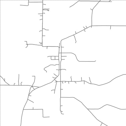 ROAD MAP OF FRIERSON, LOUISIANA BY MAPBAKES