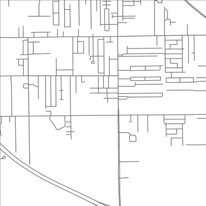 ROAD MAP OF GONZALES, LOUISIANA BY MAPBAKES