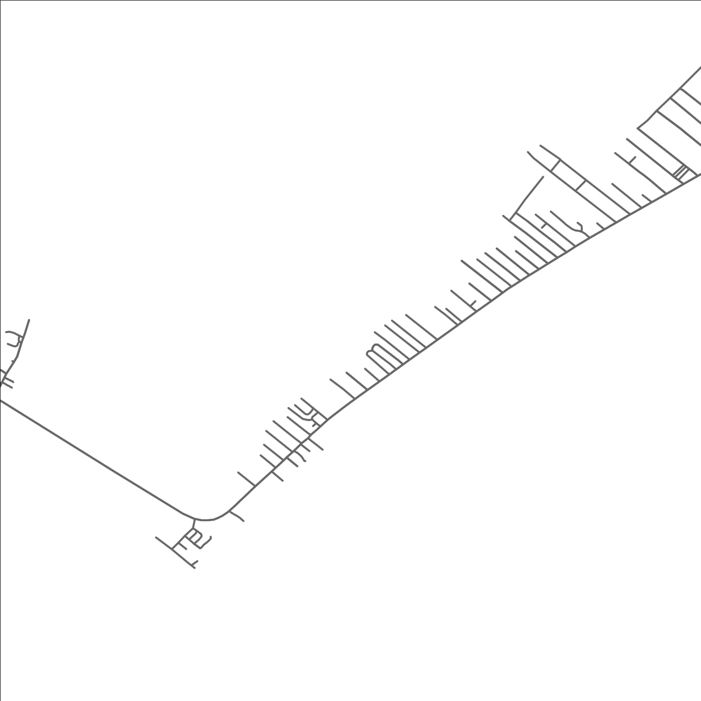 ROAD MAP OF GRAND ISLE, LOUISIANA BY MAPBAKES