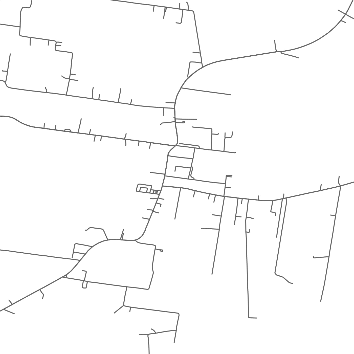 ROAD MAP OF HESSMER, LOUISIANA BY MAPBAKES