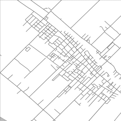 ROAD MAP OF JEANERETTE, LOUISIANA BY MAPBAKES