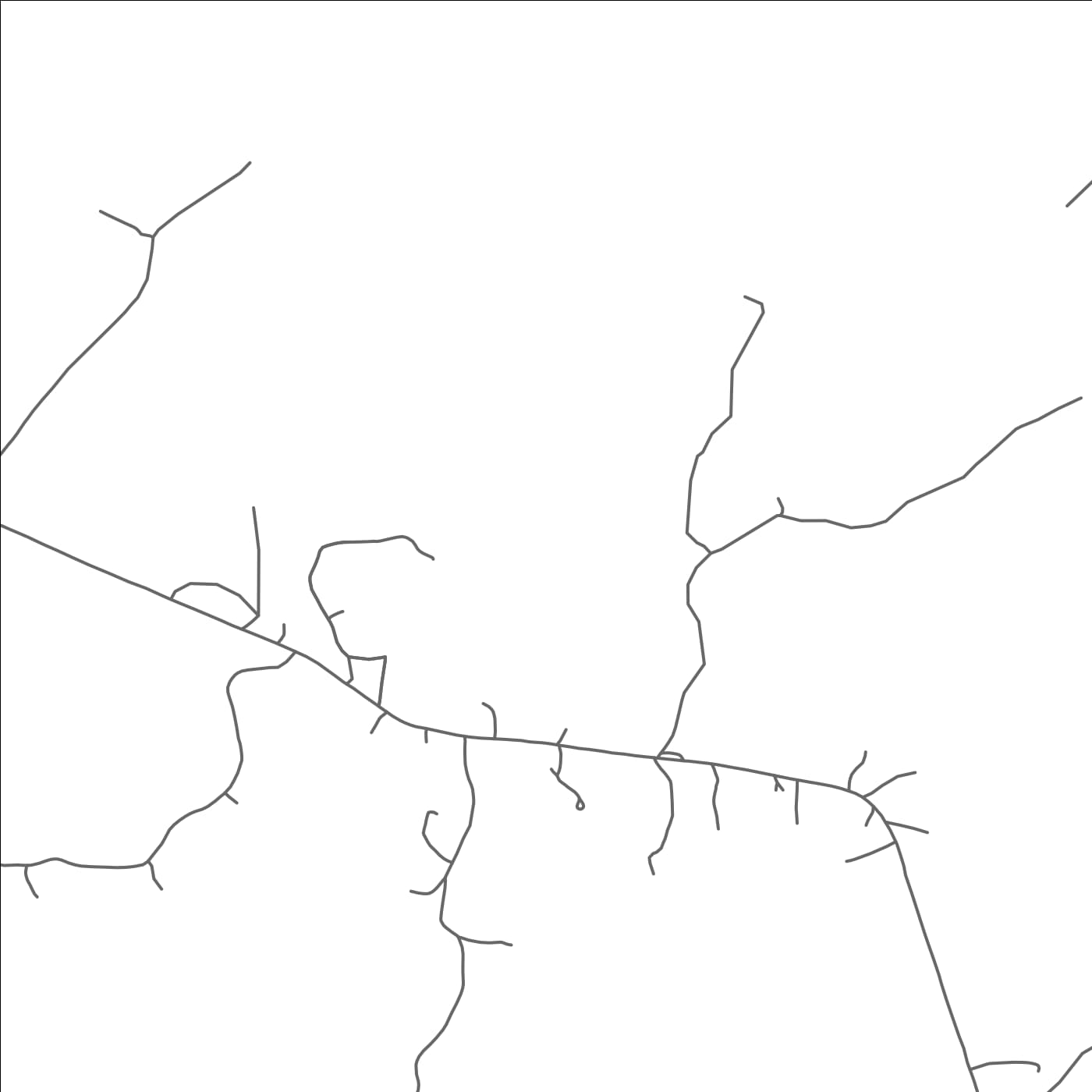 ROAD MAP OF JORDAN HILL, LOUISIANA BY MAPBAKES