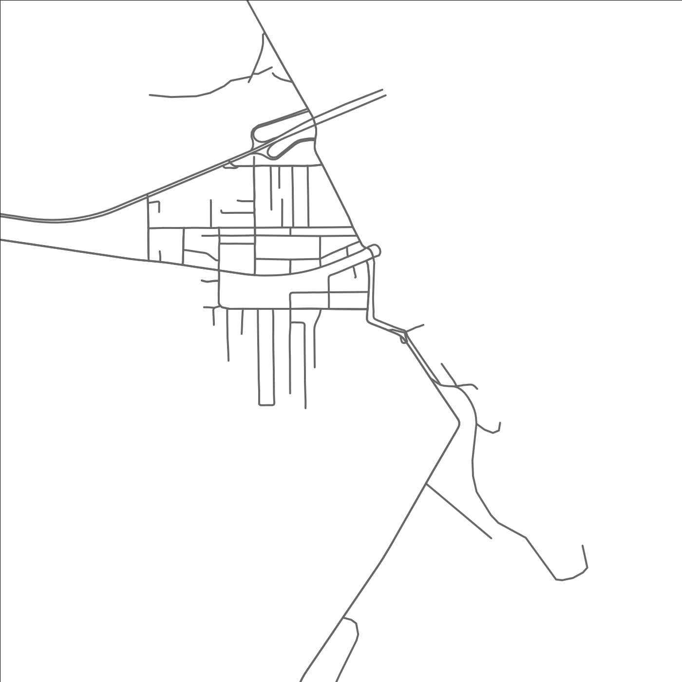 ROAD MAP OF KROTZ SPRINGS, LOUISIANA BY MAPBAKES