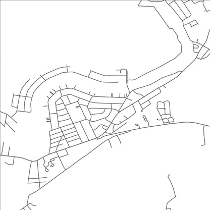 ROAD MAP OF LAKESHORE, LOUISIANA BY MAPBAKES