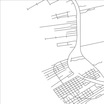 ROAD MAP OF LOCKPORT HEIGHTS, LOUISIANA BY MAPBAKES