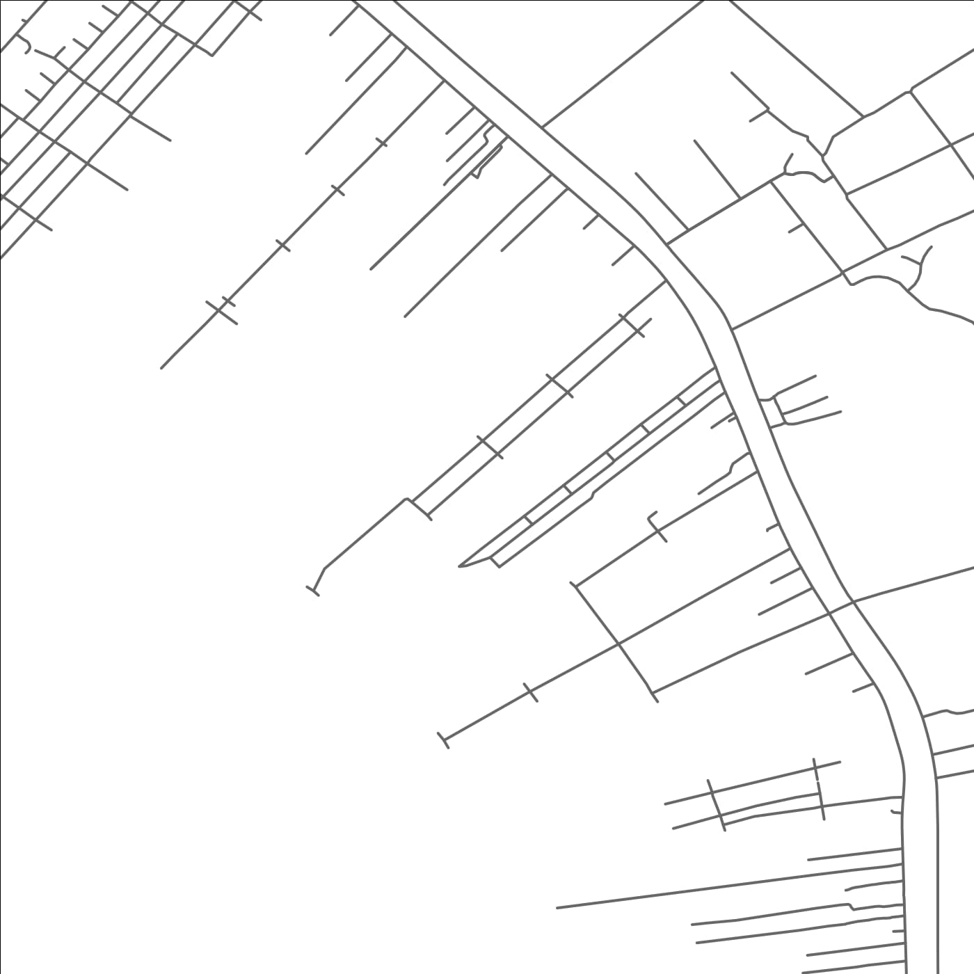 ROAD MAP OF MATHEWS, LOUISIANA BY MAPBAKES