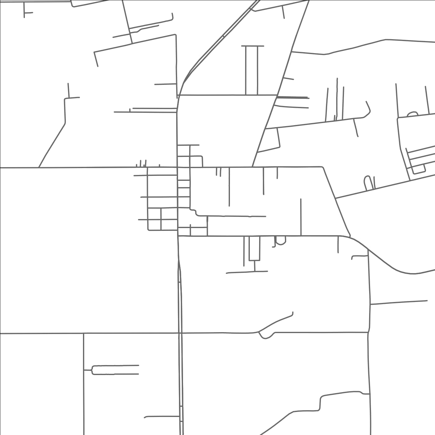 ROAD MAP OF MAURICE, LOUISIANA BY MAPBAKES