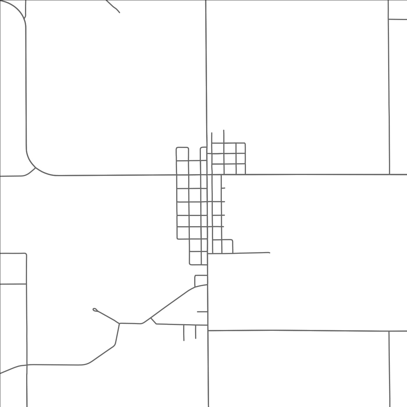 ROAD MAP OF MORSE, LOUISIANA BY MAPBAKES