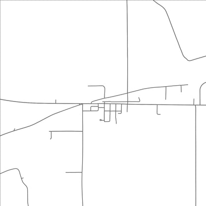 ROAD MAP OF PALMETTO, LOUISIANA BY MAPBAKES