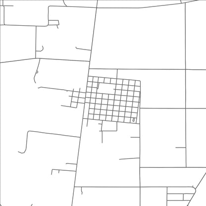 ROAD MAP OF PINE PRAIRIE, LOUISIANA BY MAPBAKES