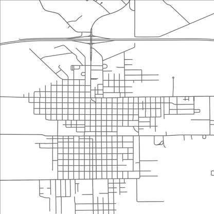 ROAD MAP OF RAYNE, LOUISIANA BY MAPBAKES