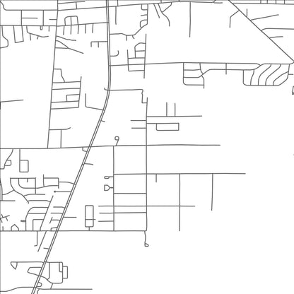 ROAD MAP OF RICHWOOD, LOUISIANA BY MAPBAKES