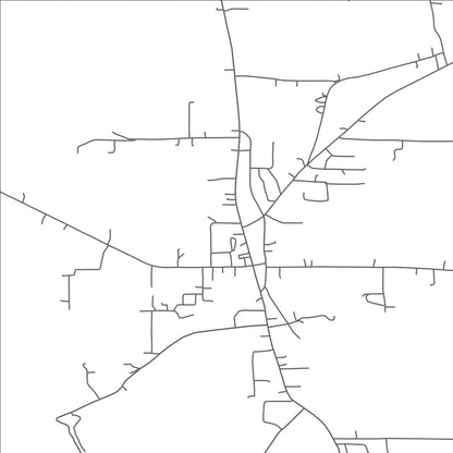 ROAD MAP OF SAREPTA, LOUISIANA BY MAPBAKES