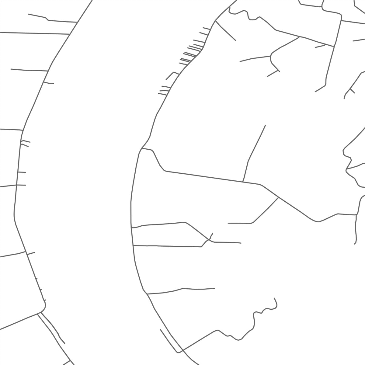 ROAD MAP OF SPOKANE, LOUISIANA BY MAPBAKES