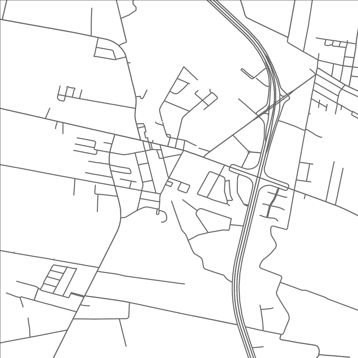 ROAD MAP OF SUNSET, LOUISIANA BY MAPBAKES
