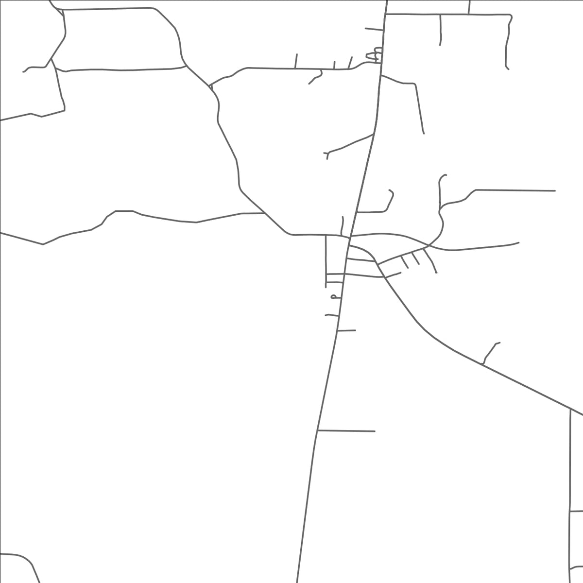 ROAD MAP OF TURKEY CREEK, LOUISIANA BY MAPBAKES
