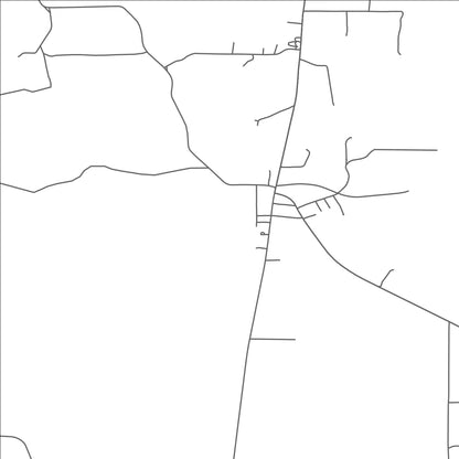 ROAD MAP OF TURKEY CREEK, LOUISIANA BY MAPBAKES