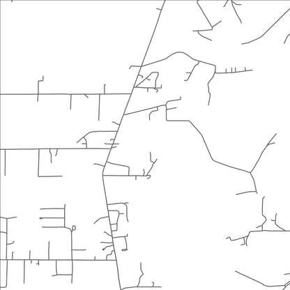 ROAD MAP OF WALLACE RIDGE, LOUISIANA BY MAPBAKES