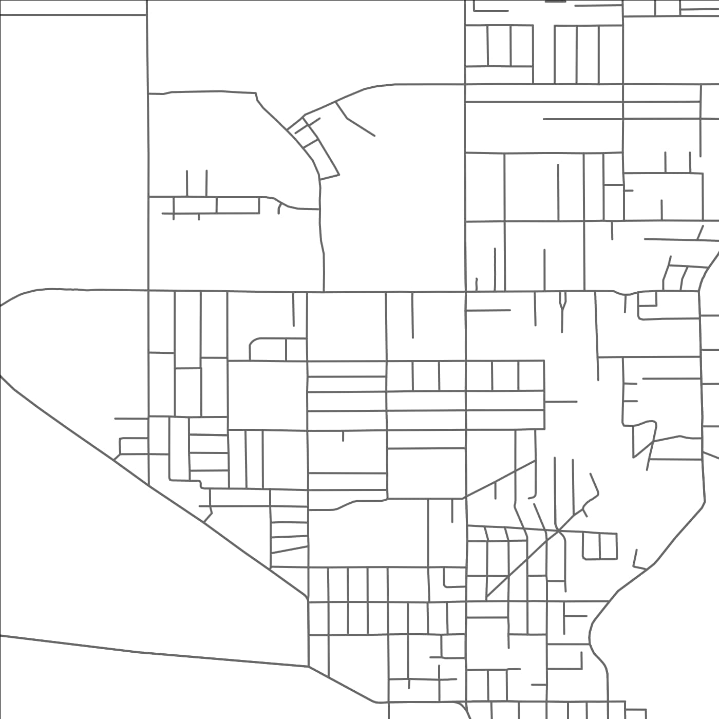 ROAD MAP OF WESTLAKE, LOUISIANA BY MAPBAKES