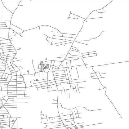 ROAD MAP OF ACUSHNET CENTER, MASSACHUSETTS BY MAPBAKES