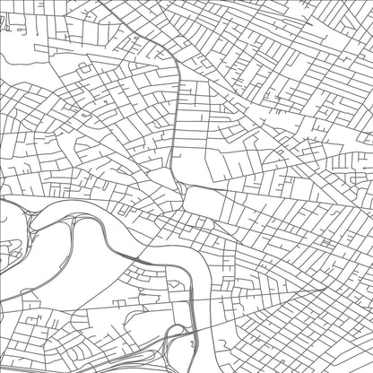 ROAD MAP OF CAMBRIDGE, MASSACHUSETTS BY MAPBAKES