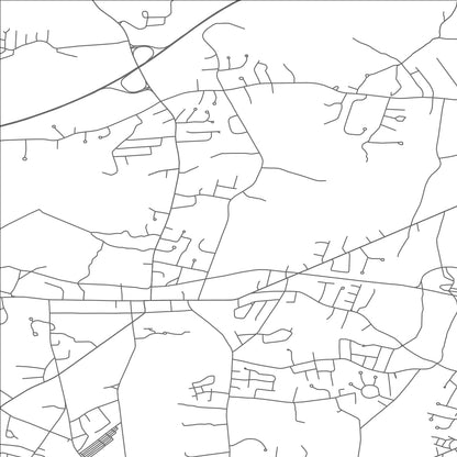 ROAD MAP OF HARWICH CENTER, MASSACHUSETTS BY MAPBAKES