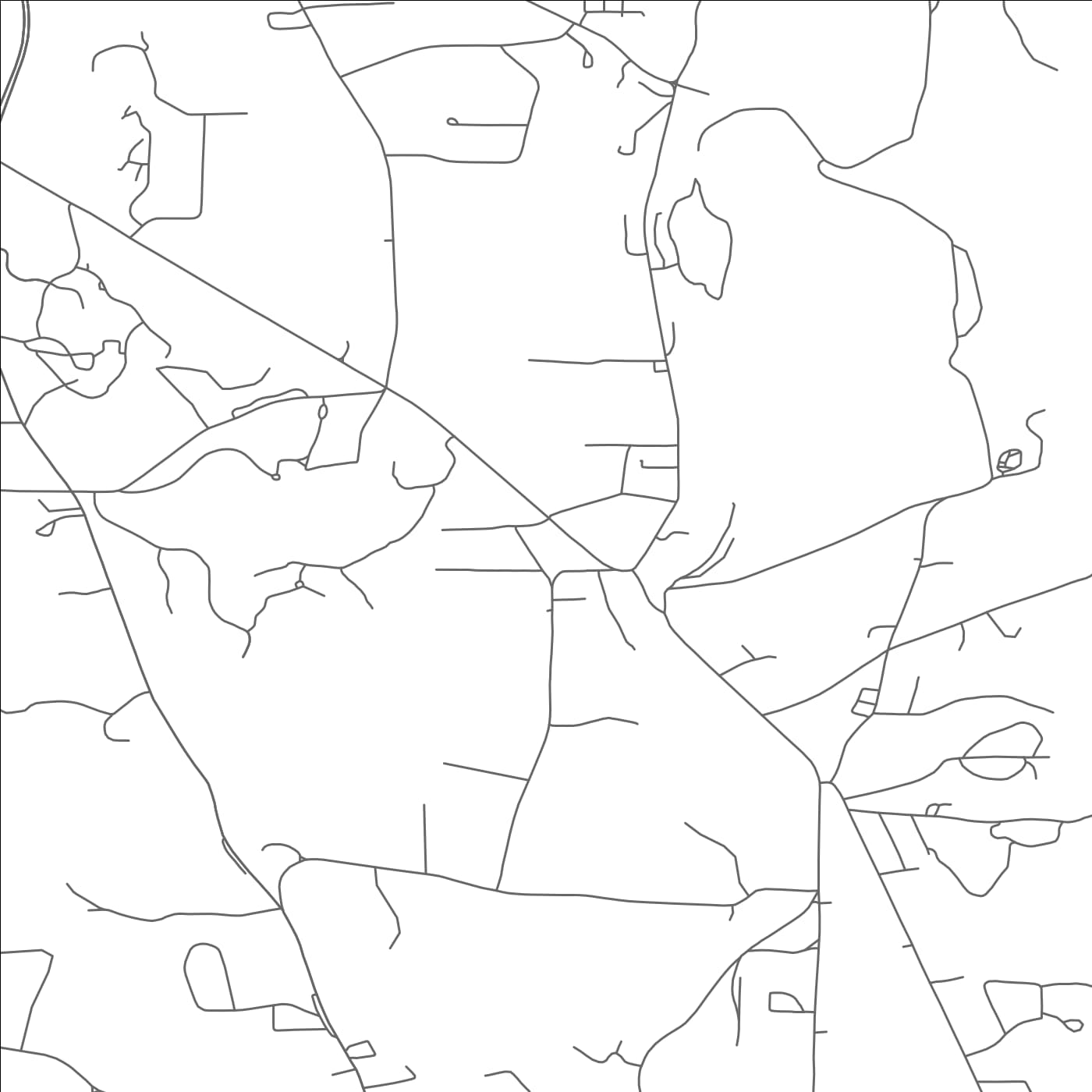 ROAD MAP OF LENOX DALE, MASSACHUSETTS BY MAPBAKES